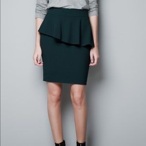 Zara Peplum Skirt
