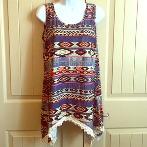 Aztec Multicolored Tank