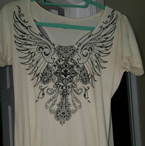Affliction tee back