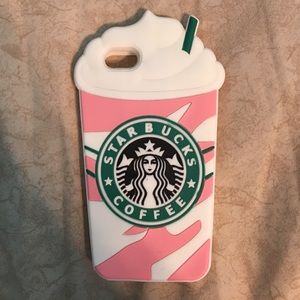 Pink Starbucks Iphone 5c case