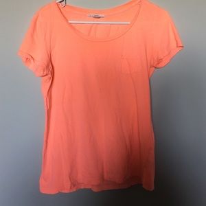 Bright orange t-shirt
