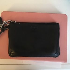Black Coach Wristlet