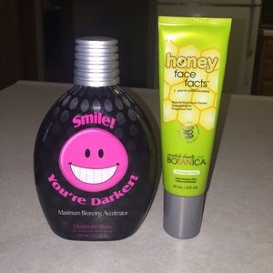 Smile! You're Darker! Indoor Tanning Lotion