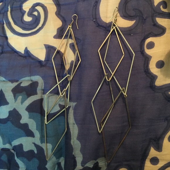 Asos pyramid earrings