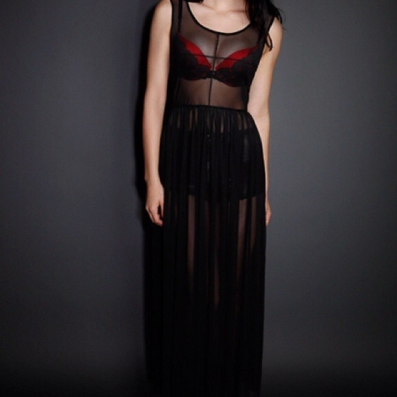 See You Monday Mesh Maxi