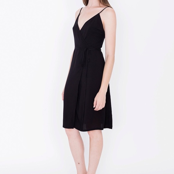 American Apparel Wrap Dress