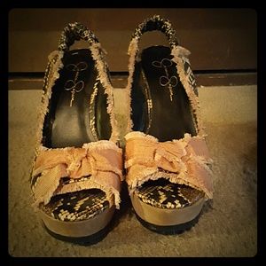 Jessica Simpson wedges