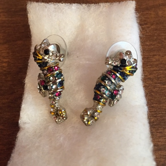 Seahorse earrings