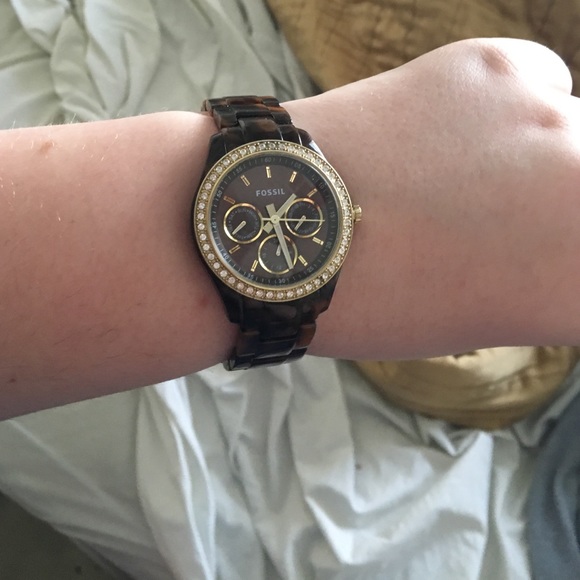 Fossil Jewelry - Tortoise Fossil Watch, Not solid price