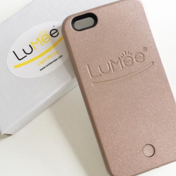 π Rose Gold IPhone 6 6s Lumee Authentic Case - Picture 4 of 4
