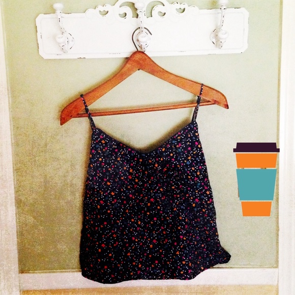Darling cami, sleeveless top. Bohemian cute.