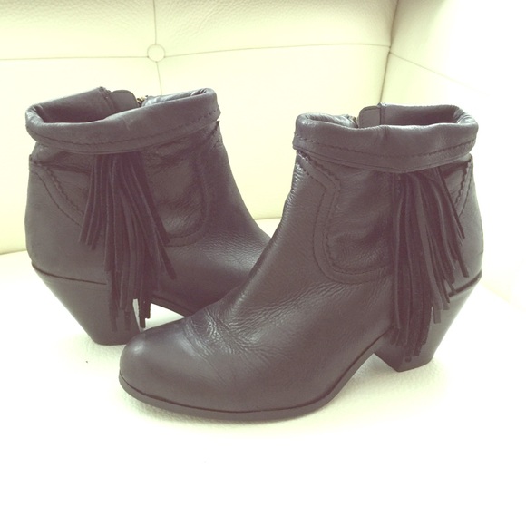 Sam Edelman Fringe Booties