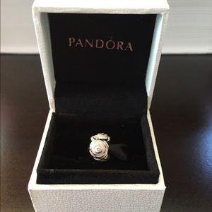 Auth. Pandora rose charm!