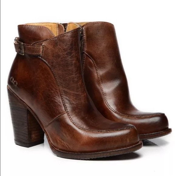 Bed Stü Isla Brown Leather Booties