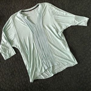 Anthropologie Mint Green Top. Like New.