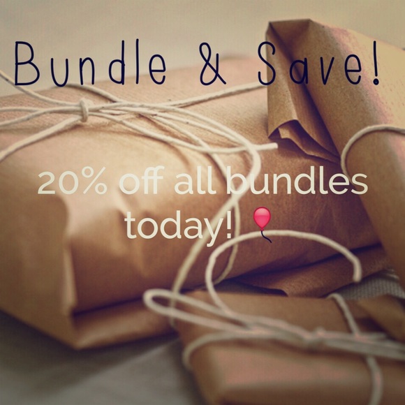 20% off bundles!