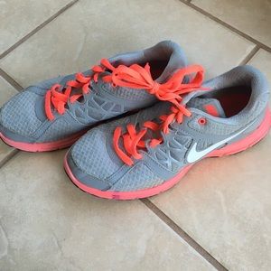 Nike Coral and Gray
