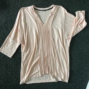 Anthropologie Peach Top. Like New!