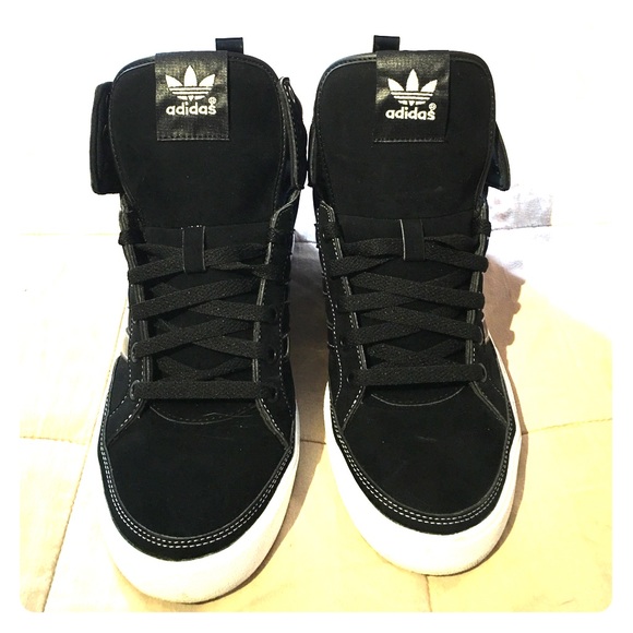 Adidas Shoes - Woman's Adidas black high top sneakers