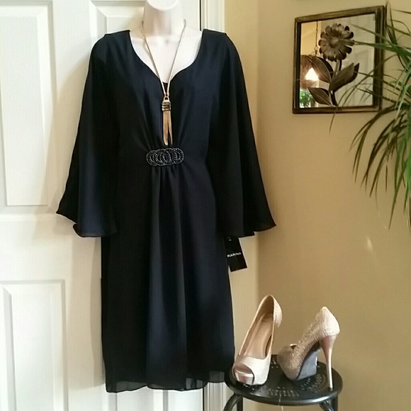 KARINA Dresses & Skirts - NWT Cool & Collective Navy Dress Size 16