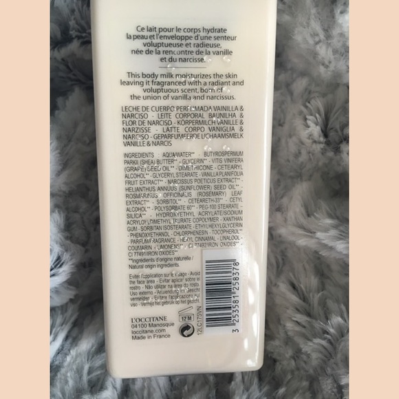 FREE GIFT🎁L'Occitane Vanilla & Narcisse Body Milk - Picture 2 of 2