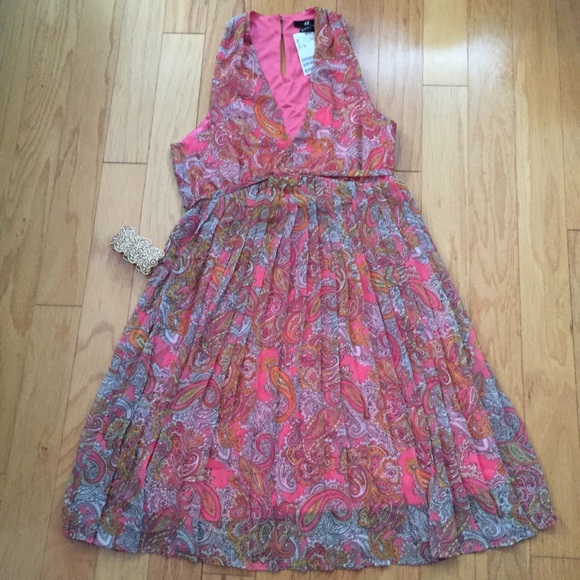 NWT Paisley Print Dress
