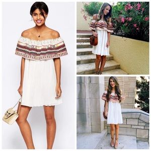 ⚫️SOLD⚫️Asos off the shoulder dress