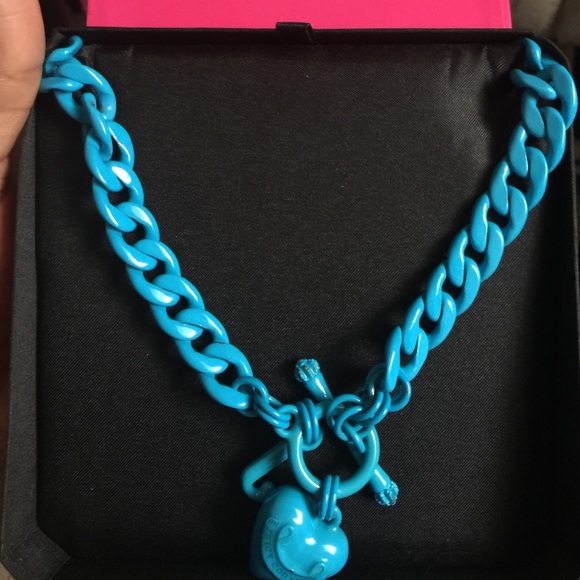 Juicy Couture Blue Necklace