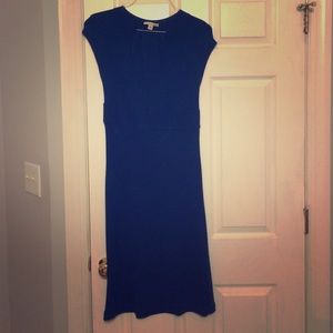 Banana republic teal sheath dress