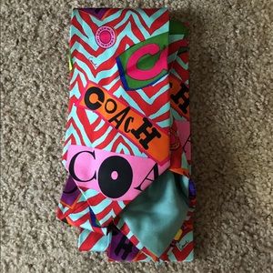 Authentic rare Coach tie