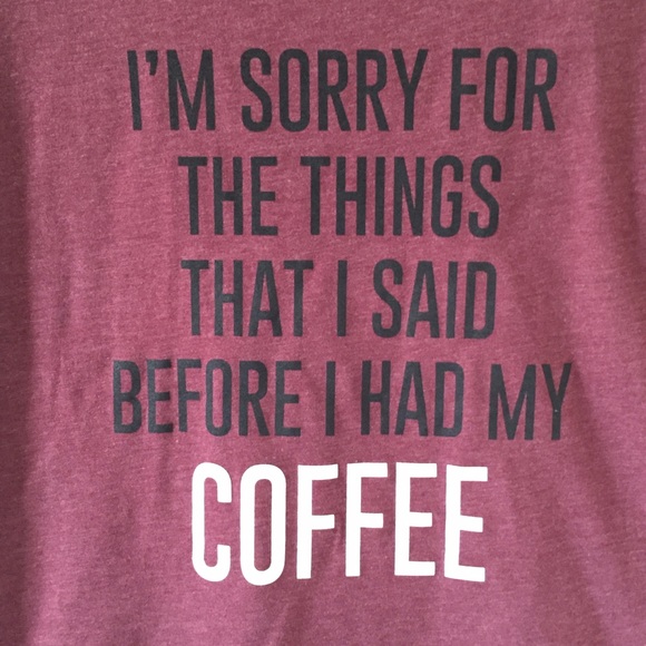 Cute Tee "I'M SORRY FOR THE THINGS.. - Picture 2 of 2