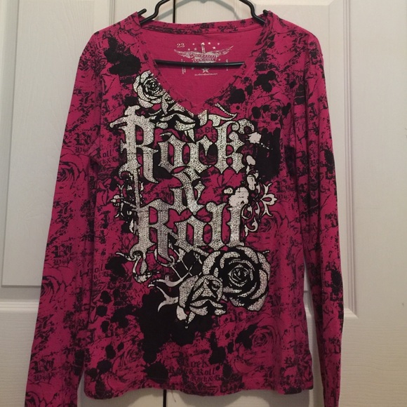 3 Rock & Roll Cowgirl shirts