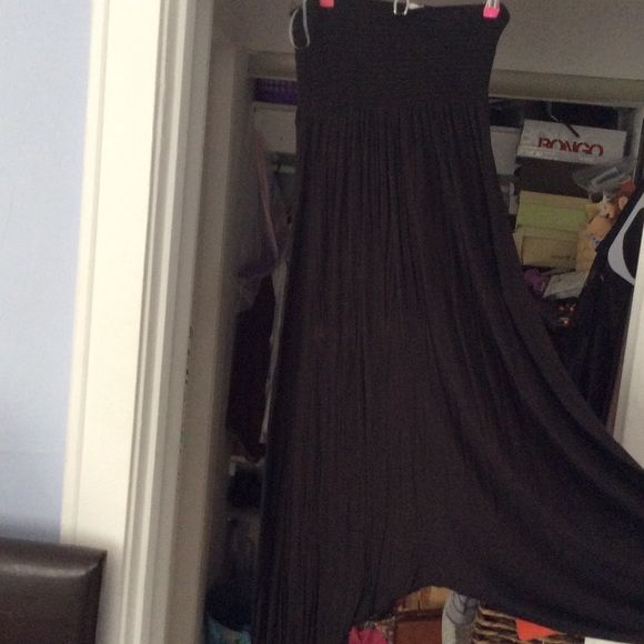 NWOT  Black cotton harem romper