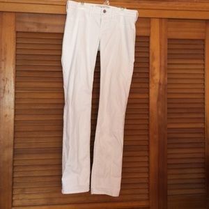 White Hollister Bryden Skinny Jeans (Worn once!)