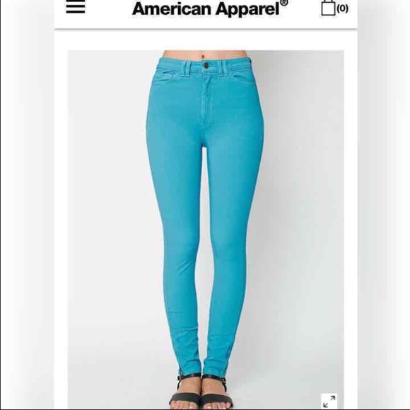 American Apparel High waisted Jeans - Picture 4 of 4