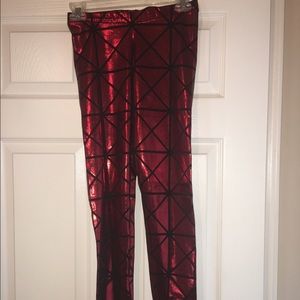 Triangle Red leggings (old waistband)