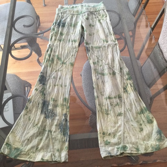LF Pants - LF Tie Dye Cotton Palazzo Pants Size M