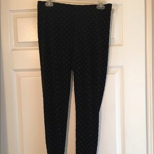 Burned Velvet Diamond leggings