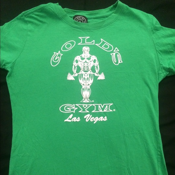 Golds gym women's tee