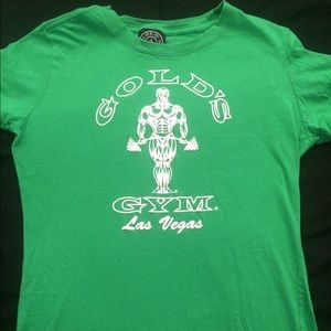 Golds gym women's tee