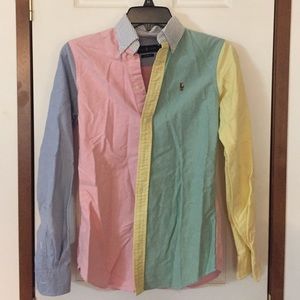 Polo Ralph Lauren Oxford multi colored.