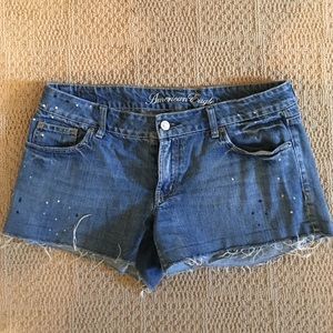 Denim cut offs