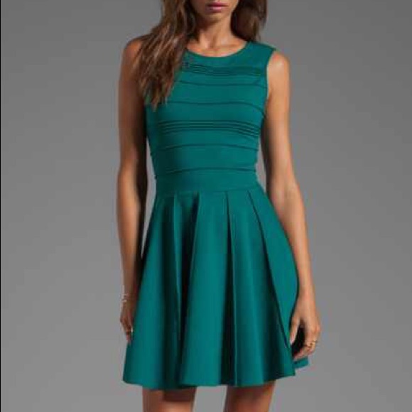 Parker Dresses & Skirts - Parker Green Fit and Flare Dress