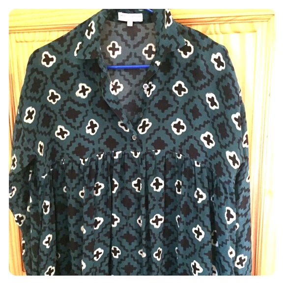 Opening ceremony flowey tunic top/short dress