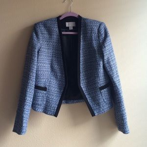 Tweed blue blazer