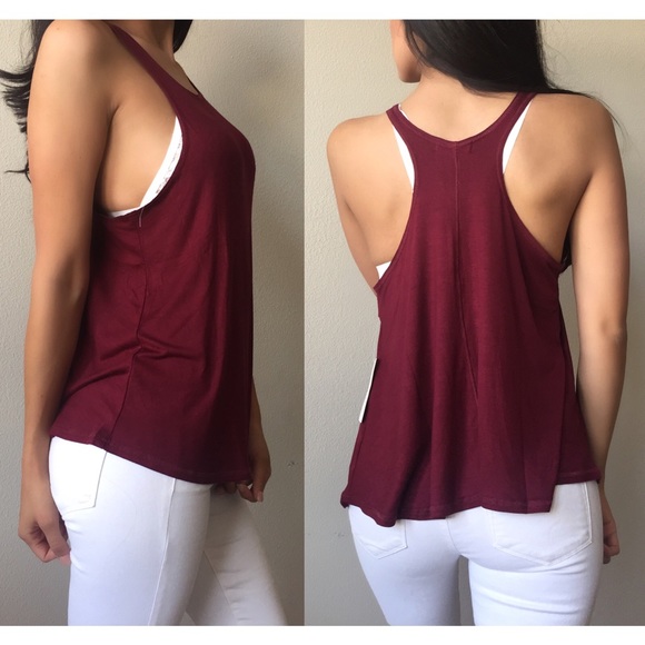 "Tara Racerback Top" - Picture 2 of 3