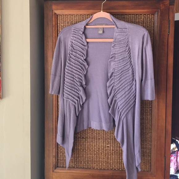 Super soft and sweet lavender cardigan