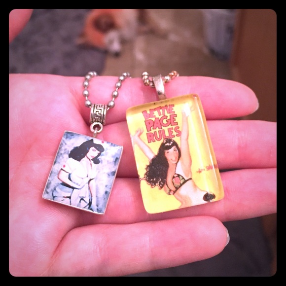 Bettie page necklaces
