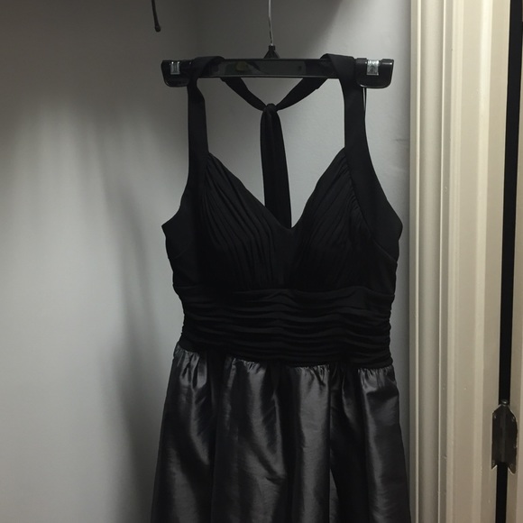 Halter top cocktail dress