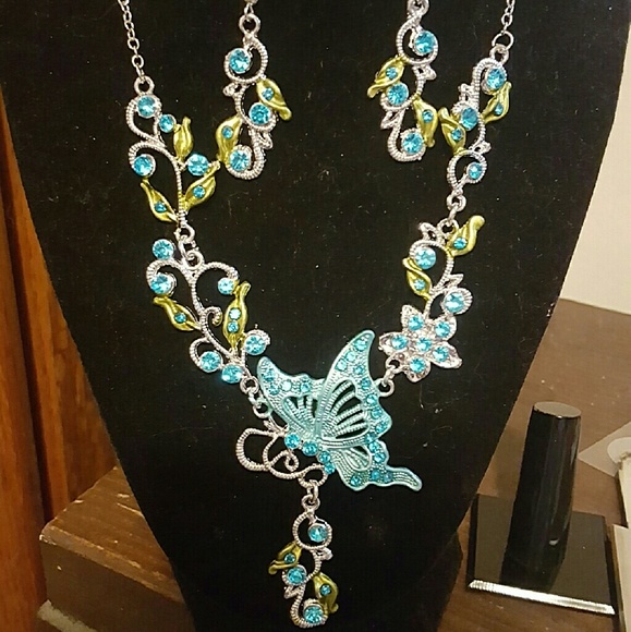 Necklace and Earrings